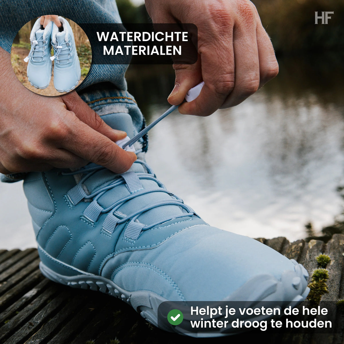 Caspar Pro - Non-slip & Water-Resistant Winter Barefoot Shoe